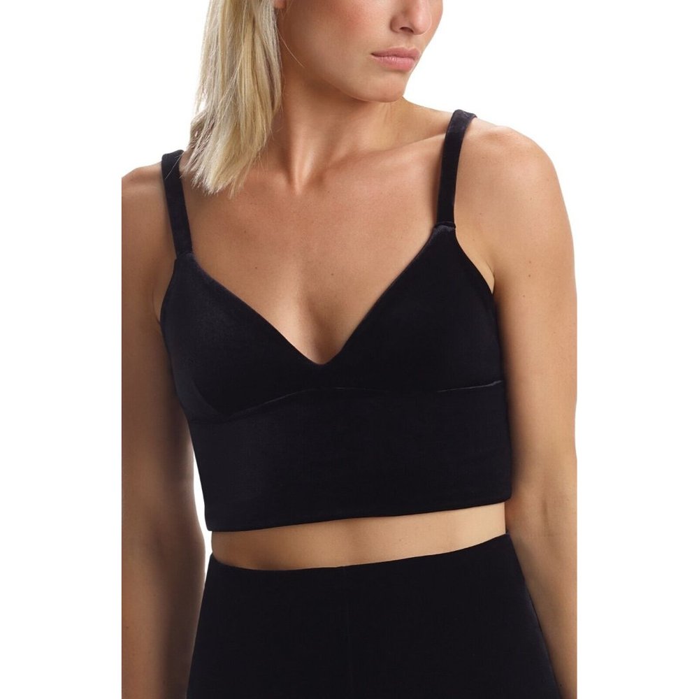 Commando Black Longline Bralette